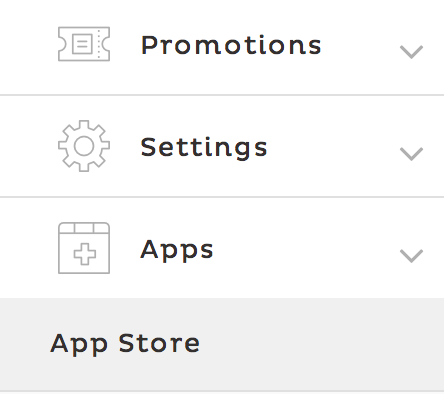 Cratejoy account menu open with App Store option selected
